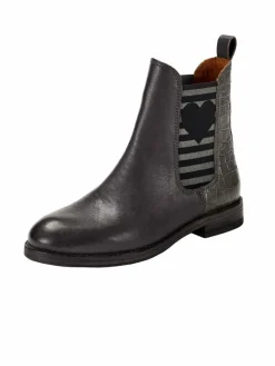 Crickit Boots & Stiefeletten*Damen Chelsea-Boots - AMY grau uni