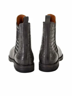 Crickit Boots & Stiefeletten*Damen Chelsea-Boots - AMY grau uni