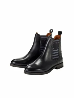 Crickit Boots & Stiefeletten*Damen Chelsea-Boots - AMY schwarz uni