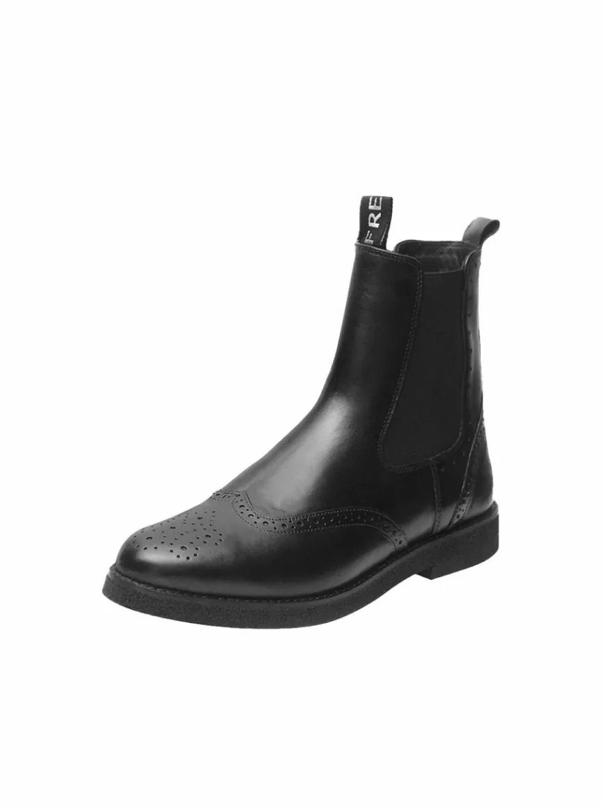 FREUDE Boots & Stiefeletten*Damen Chelsea-Boots - BELINA schwarz uni