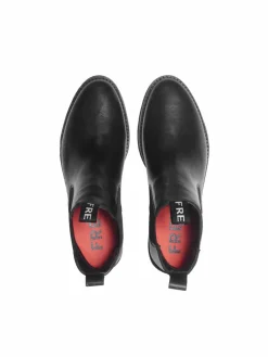 FREUDE Boots & Stiefeletten*Damen Chelsea-Boots - BIMBA schwarz bedruckt