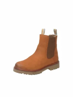 FREUDE Boots & Stiefeletten*Damen Chelsea-Boots - BOA cognac bedruckt