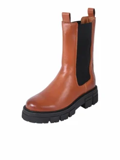 Apple of Eden Boots & Stiefeletten*Damen Chelsea-Boots - CHER cognac uni