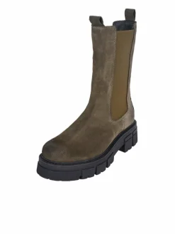 Apple of Eden Boots & Stiefeletten*Damen Chelsea-Boots - CHER oliv uni