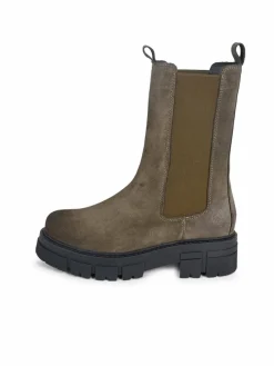 Apple of Eden Boots & Stiefeletten*Damen Chelsea-Boots - CHER oliv uni