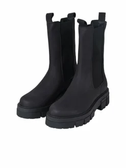 Apple of Eden Boots & Stiefeletten*Damen Chelsea-Boots - CHER schwarz uni