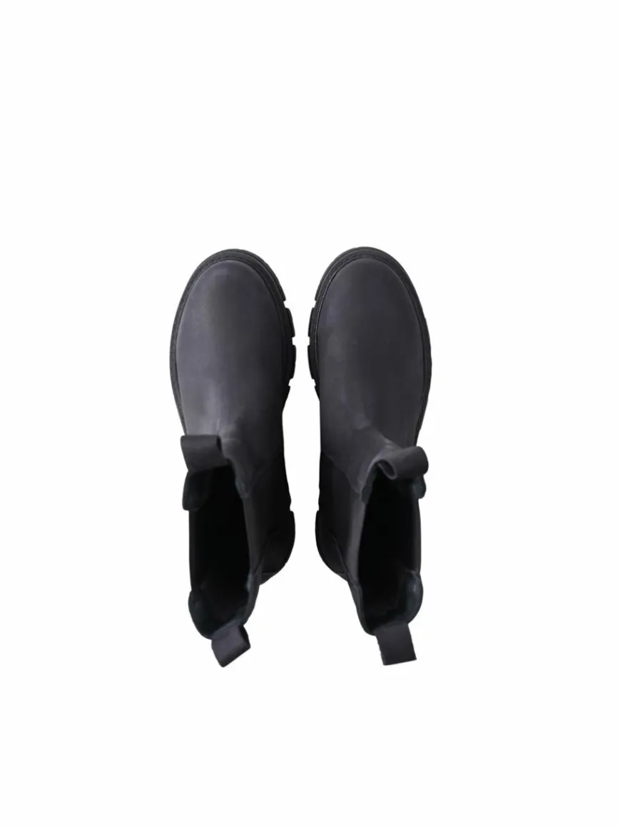 Apple of Eden Boots & Stiefeletten*Damen Chelsea-Boots - CHER schwarz uni