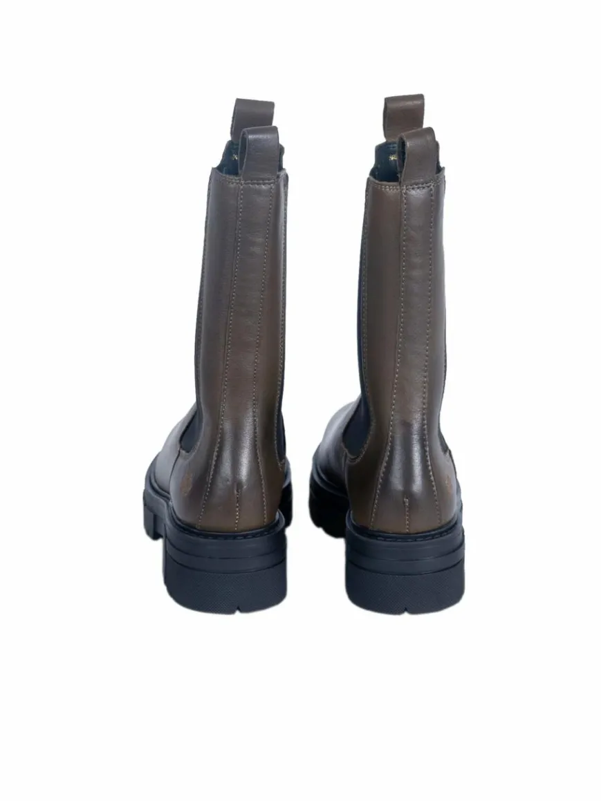 Apple of Eden Boots & Stiefeletten*Damen Chelsea-Boots - CHER oliv uni