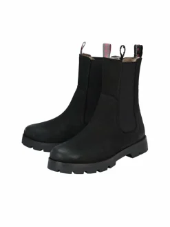 Crickit Boots & Stiefeletten*Damen Chelsea-Boots - EVE schwarz uni