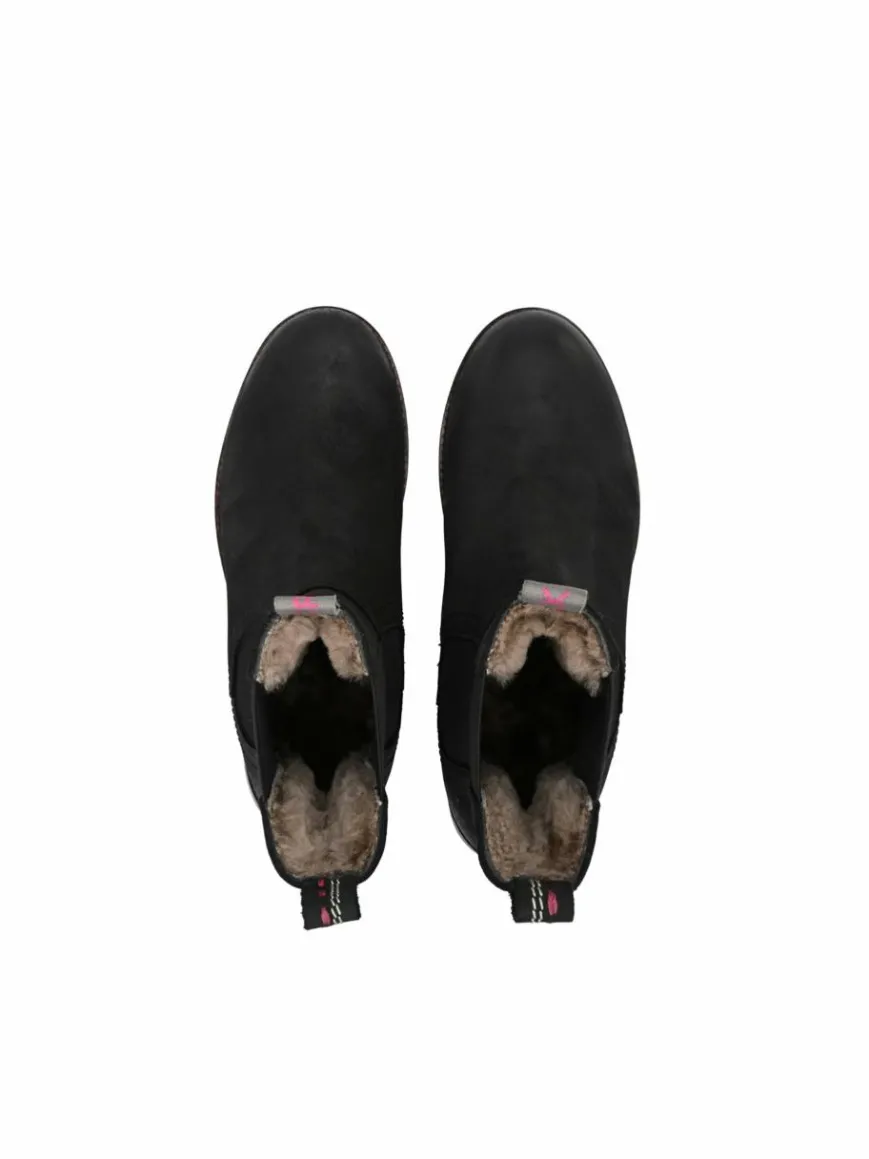 Crickit Boots & Stiefeletten*Damen Chelsea-Boots - EVE schwarz uni