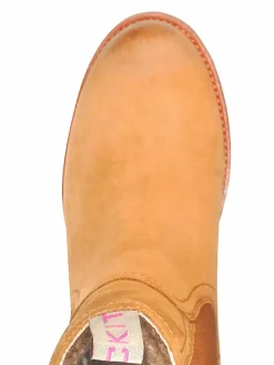 Crickit Boots & Stiefeletten*Damen Chelsea-Boots - EVE cognac uni