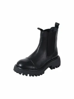 Apple of Eden Boots & Stiefeletten*Damen Chelsea-Boots - FLO schwarz uni