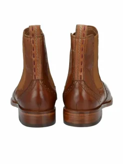 Crickit Boots & Stiefeletten*Damen Chelsea-Boots - HELEN cognac uni