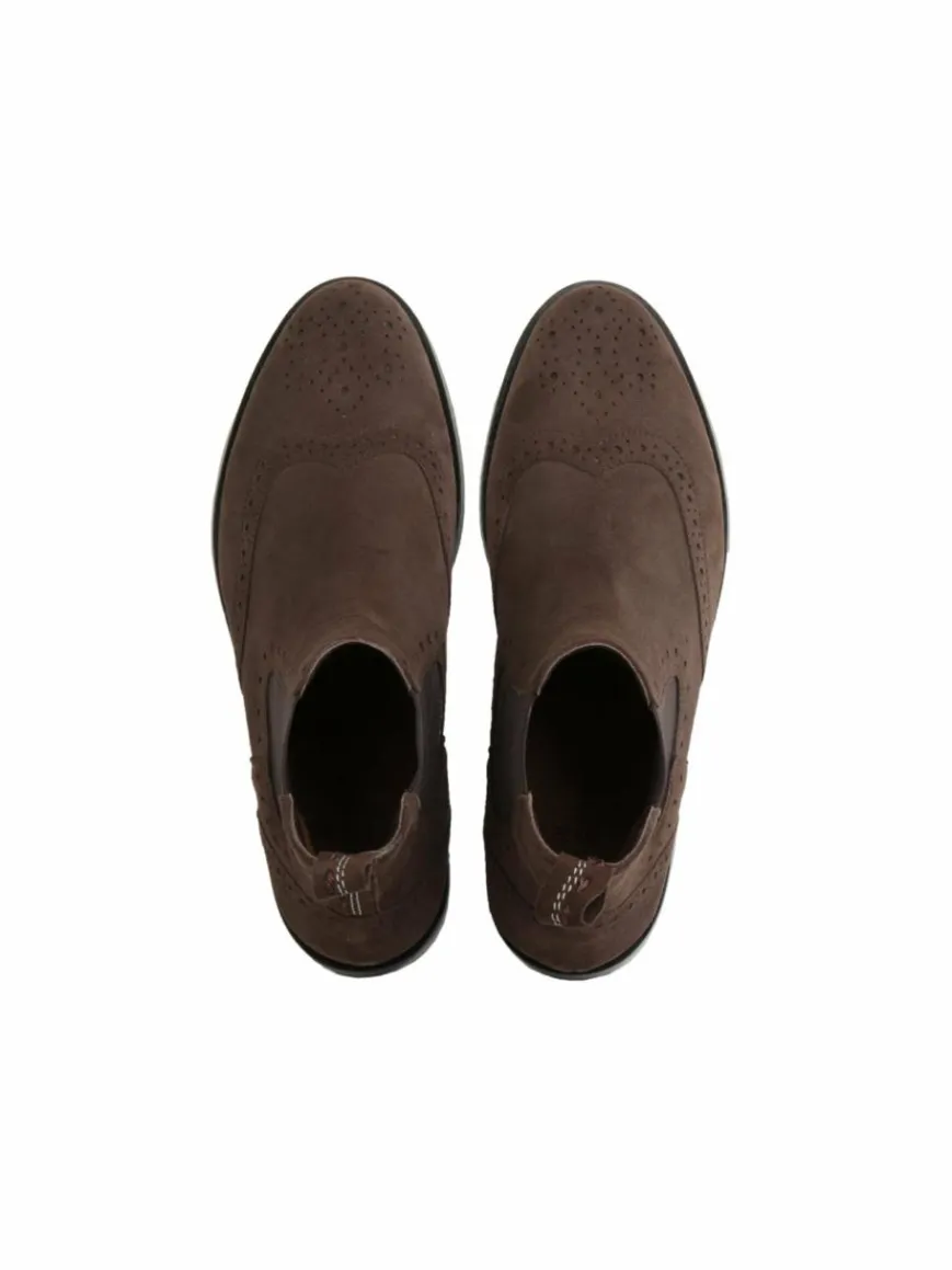 Crickit Boots & Stiefeletten*Damen Chelsea-Boots - HELEN braun uni