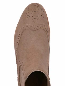 Crickit Boots & Stiefeletten*Damen Chelsea-Boots - HELEN taupe uni