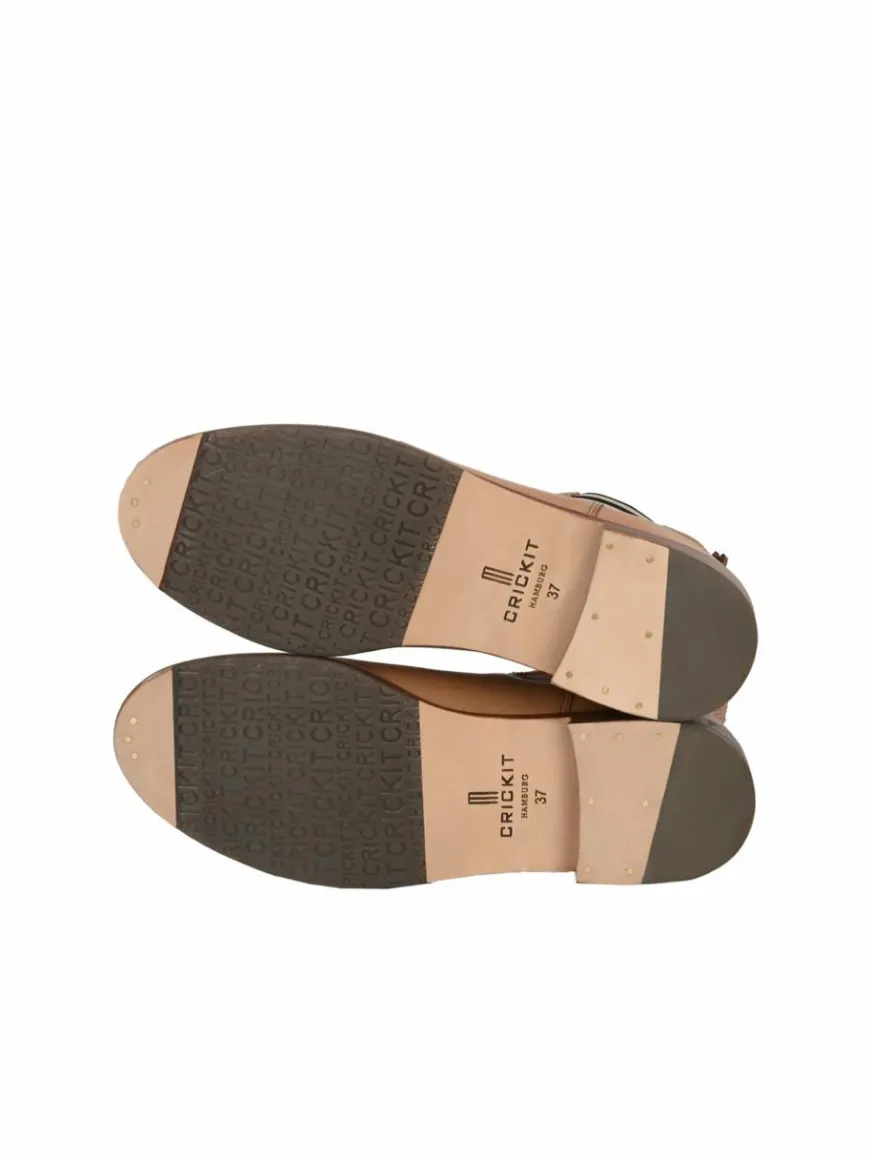 Crickit Boots & Stiefeletten*Damen Chelsea-Boots - JULIA cognac uni