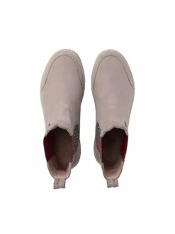 Crickit Boots & Stiefeletten*Damen Chelsea-Boots - MAJA taupe gestreift