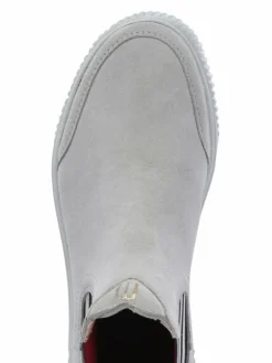 Crickit Boots & Stiefeletten*Damen Chelsea-Boots - MAJA grau gestreift