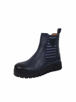 Crickit Boots & Stiefeletten*Damen Chelsea-Boots - NAELLE blau uni
