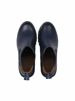 Crickit Boots & Stiefeletten*Damen Chelsea-Boots - NAELLE blau uni