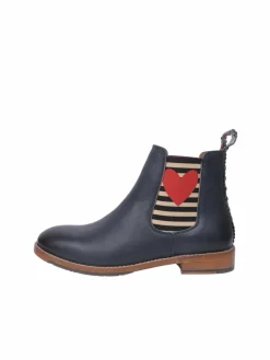 Crickit Boots & Stiefeletten*Damen Chelsea-Boots - PALOMA grau bedruckt