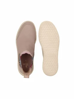 Crickit Boots & Stiefeletten*Damen Chelsea-Boots - ROMY beige bedruckt