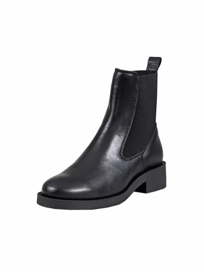 Apple of Eden Boots & Stiefeletten*Damen Chelsea-Boots - SELENE schwarz uni