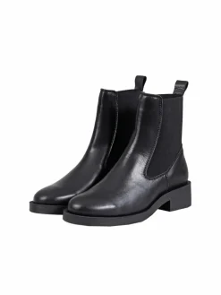 Apple of Eden Boots & Stiefeletten*Damen Chelsea-Boots - SELENE schwarz uni