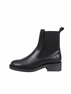 Apple of Eden Boots & Stiefeletten*Damen Chelsea-Boots - SELENE schwarz uni