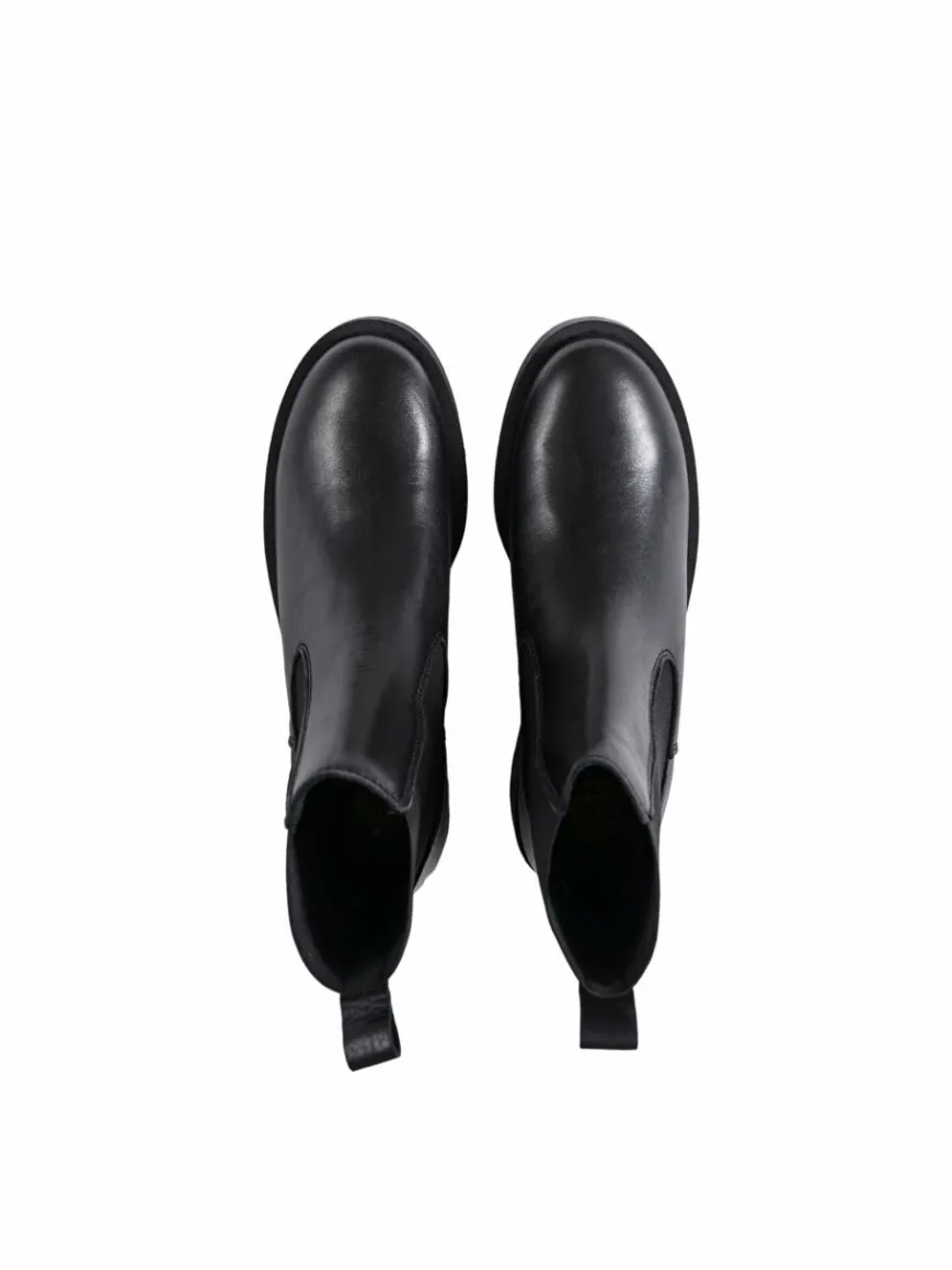 Apple of Eden Boots & Stiefeletten*Damen Chelsea-Boots - SELENE schwarz uni