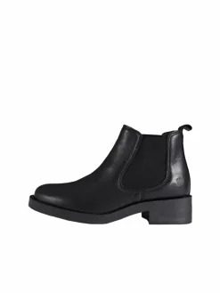 Apple of Eden Boots & Stiefeletten*Damen Chelsea-Boots - SIMONE schwarz uni