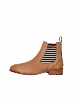 Crickit Boots & Stiefeletten*Damen Chelsea-Boots - SUVI cognac uni