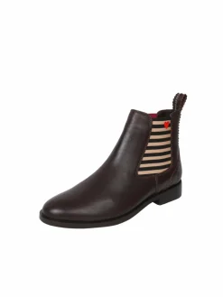 Crickit Boots & Stiefeletten*Damen Chelsea-Boots - SUVI braun bedruckt