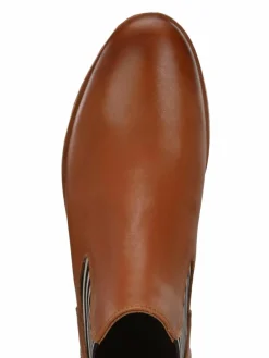 Crickit Boots & Stiefeletten*Damen Chelsea-Boots - SUVI cognac bedruckt