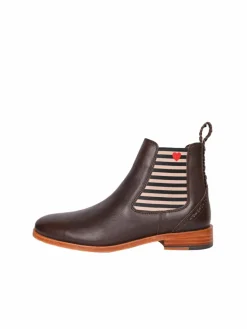 Crickit Boots & Stiefeletten*Damen Chelsea-Boots - SUVI braun bedruckt