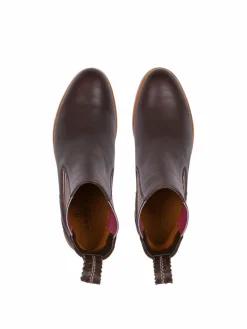 Crickit Boots & Stiefeletten*Damen Chelsea-Boots - SUVI braun bedruckt