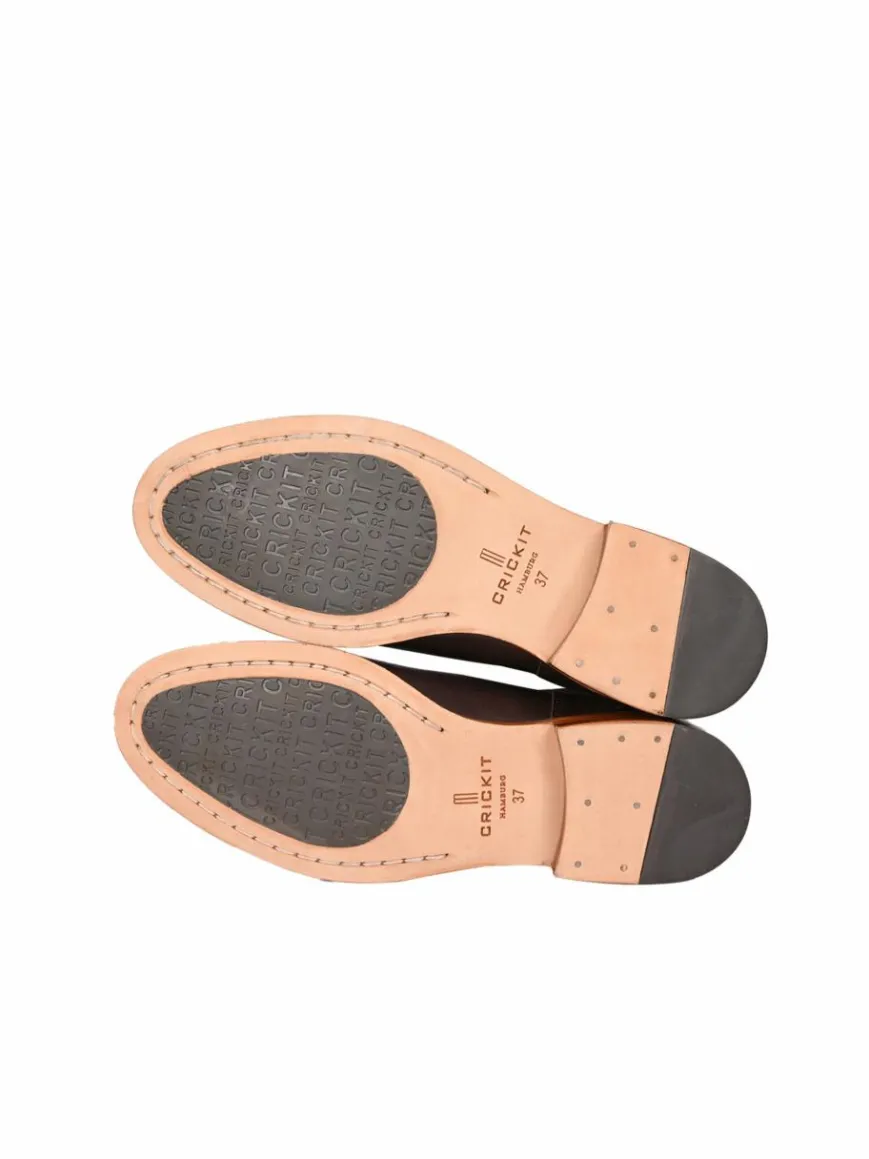 Crickit Boots & Stiefeletten*Damen Chelsea-Boots - SUVI braun bedruckt