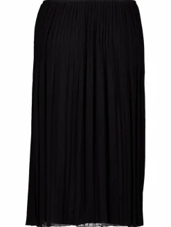 Vera Mont Röcke*Damen Chiffonrock schwarz uni