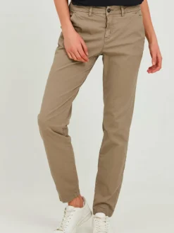 OXMO Hosen*Damen Chinohose - OXChilli beige uni