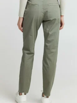 OXMO Hosen*Damen Chinohose - OXChilli grün uni