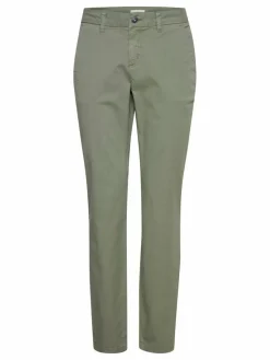 OXMO Hosen*Damen Chinohose - OXChilli grün uni