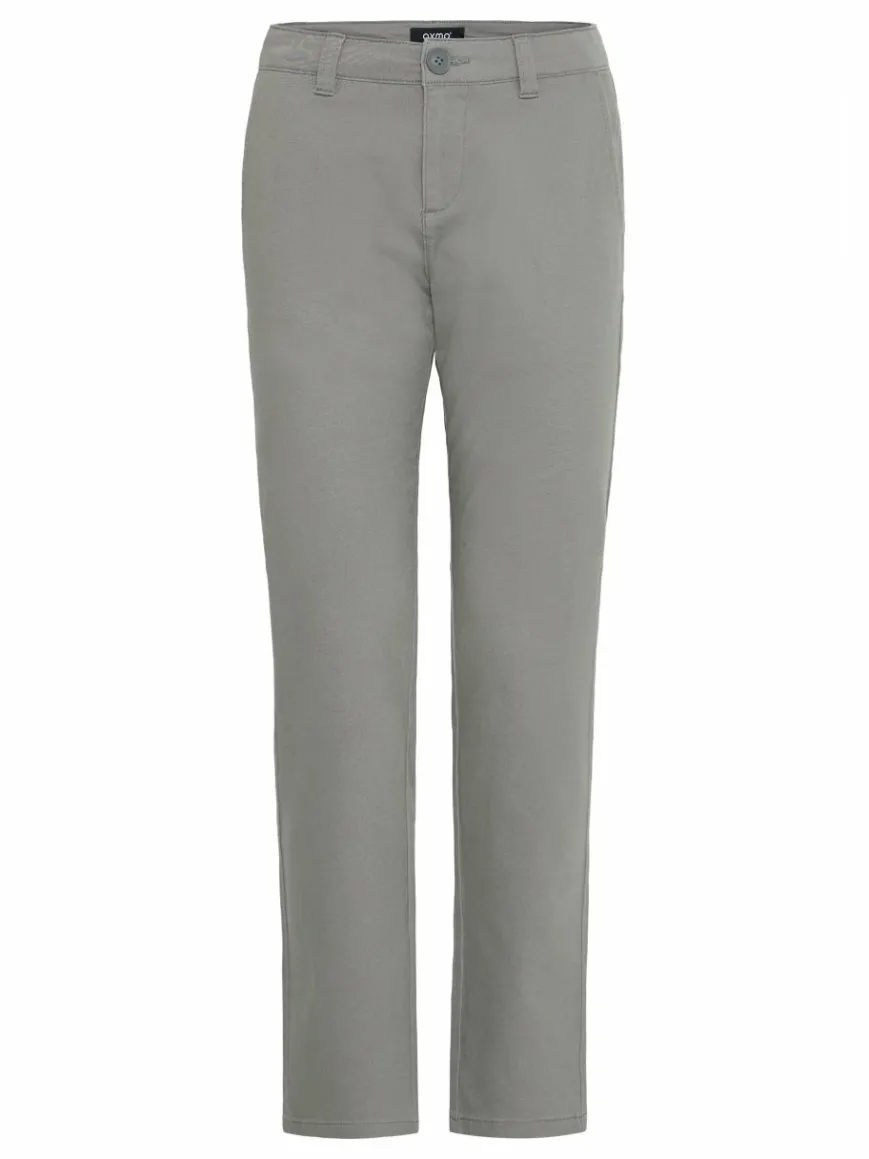 OXMO Hosen*Damen Chinohose - OXKVITANA grau uni