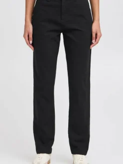 OXMO Hosen*Damen Chinohose - OXKVITANA schwarz uni