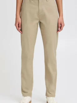 OXMO Hosen*Damen Chinohose - OXKVITANA beige uni