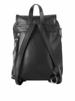 Cluty Taschen & Rucksäcke*Damen Cityrucksack schwarz uni