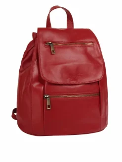 Samantha Look Taschen & Rucksäcke*Damen Cityrucksack rot uni