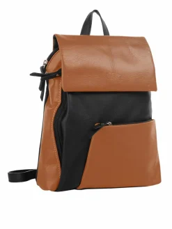 Cluty Taschen & Rucksäcke*Damen Cityrucksack cognac uni