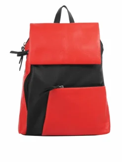 Cluty Taschen & Rucksäcke*Damen Cityrucksack rot uni
