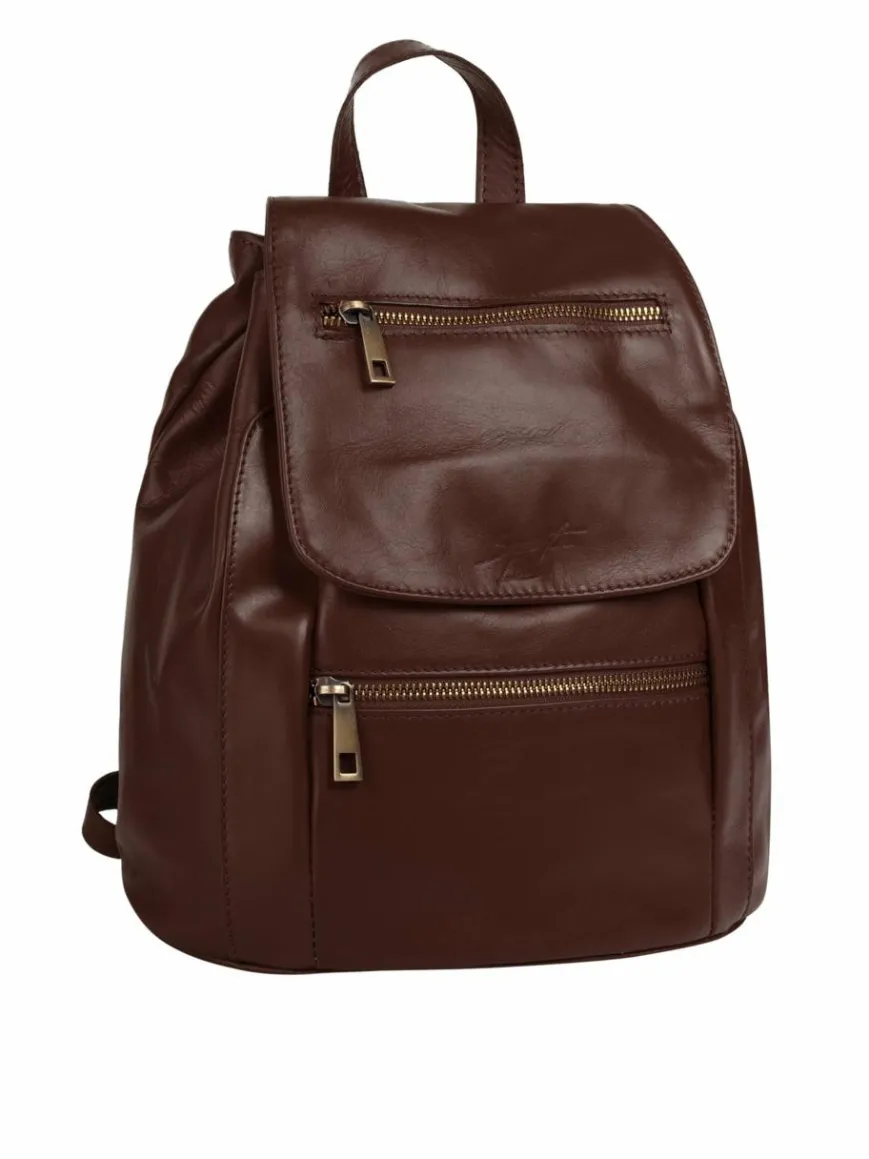 Samantha Look Taschen & Rucksäcke*Damen Cityrucksack braun uni