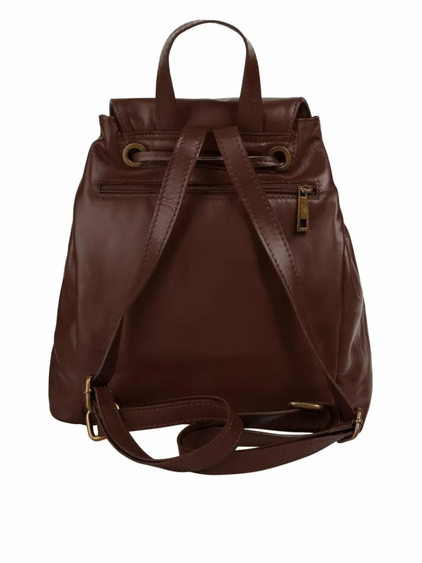 Samantha Look Taschen & Rucksäcke*Damen Cityrucksack braun uni